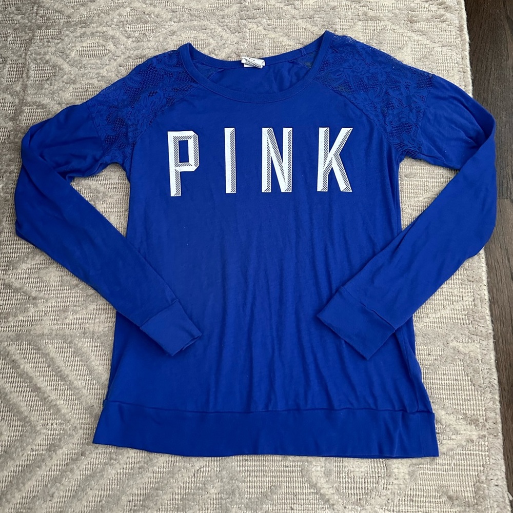 PINK Victoria's Secret Blue Women's Top